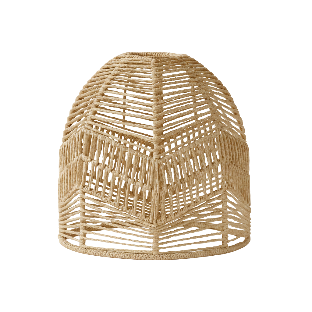 Abat Jour Rotin – Suspension Bohème Naturel