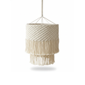 Abat-jour Suspension Coton – Luminaire Bohème