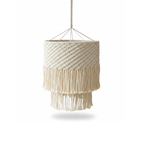 Abat-jour Suspension Coton – Luminaire Bohème