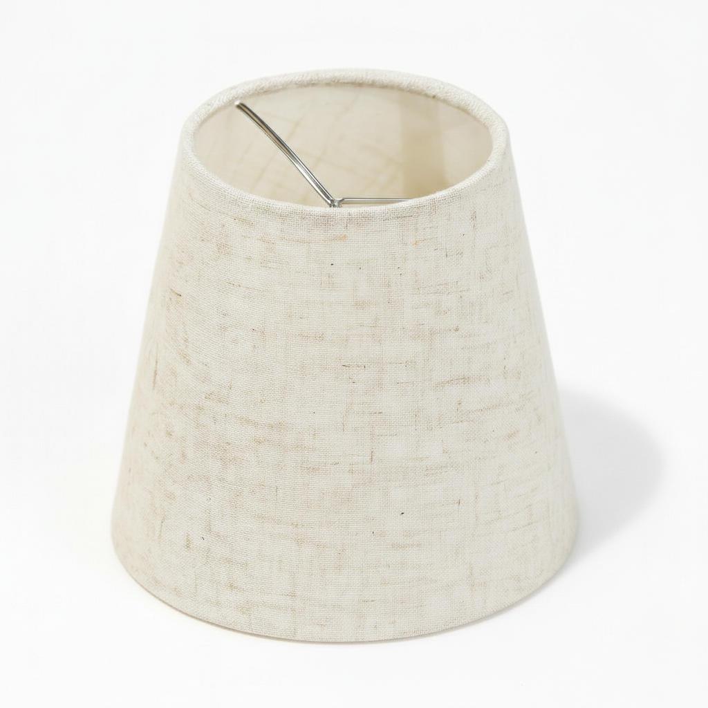 Abat Jour Conique Beige – Lot de 2