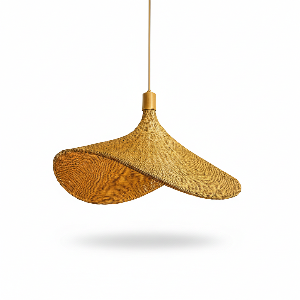 Abat jour Suspension Rotin – Bohème