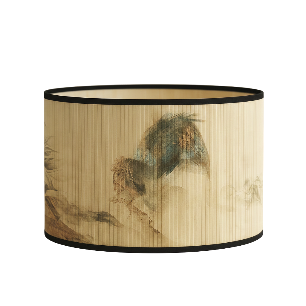 Abat Jour Bambou – Tambour Ether Raffiné