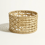 Abat-jour Rotin – Suspension Bohème Tressia