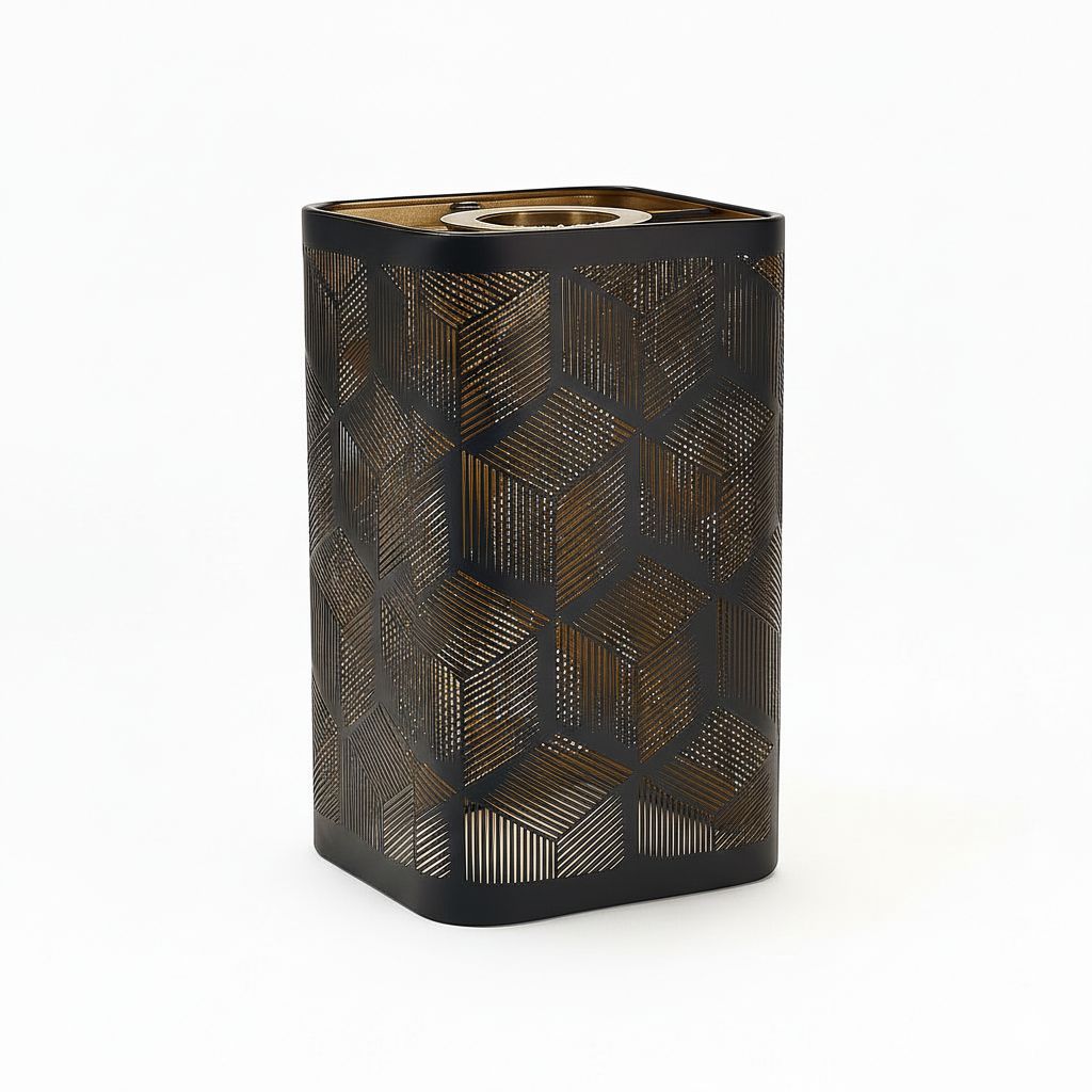 Abat Jour Métal Rectangulaire – Design Industriel