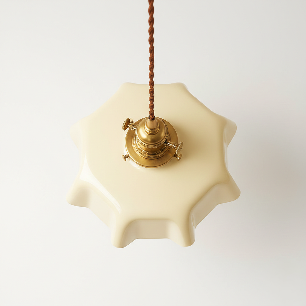 Abat Jour Suspension Verre – Albina Vintage