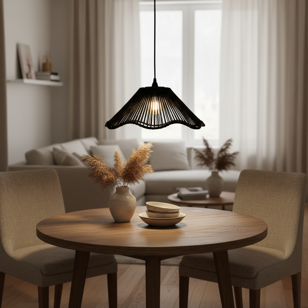 Abat Jour Suspension Papier – Ombra Japandi