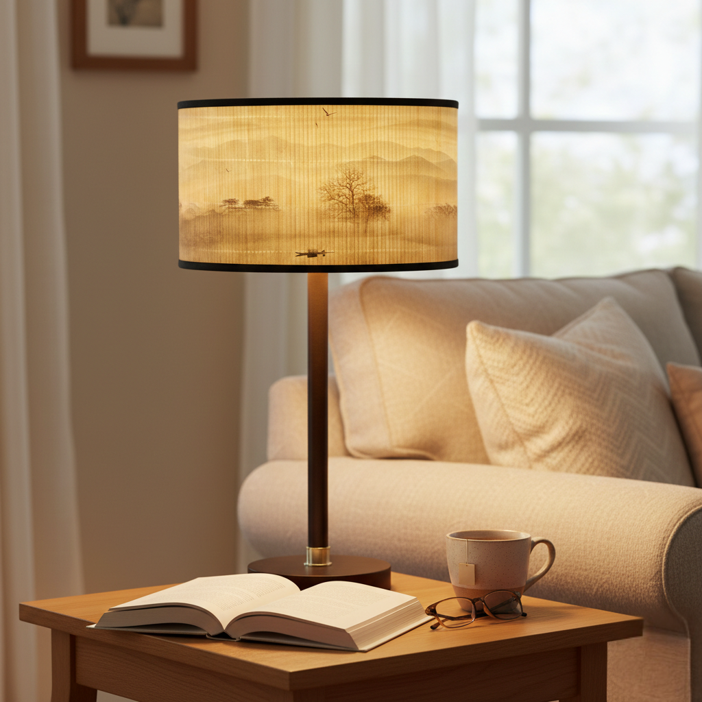 Abat Jour Bambou Shade – Tambour Art Déco