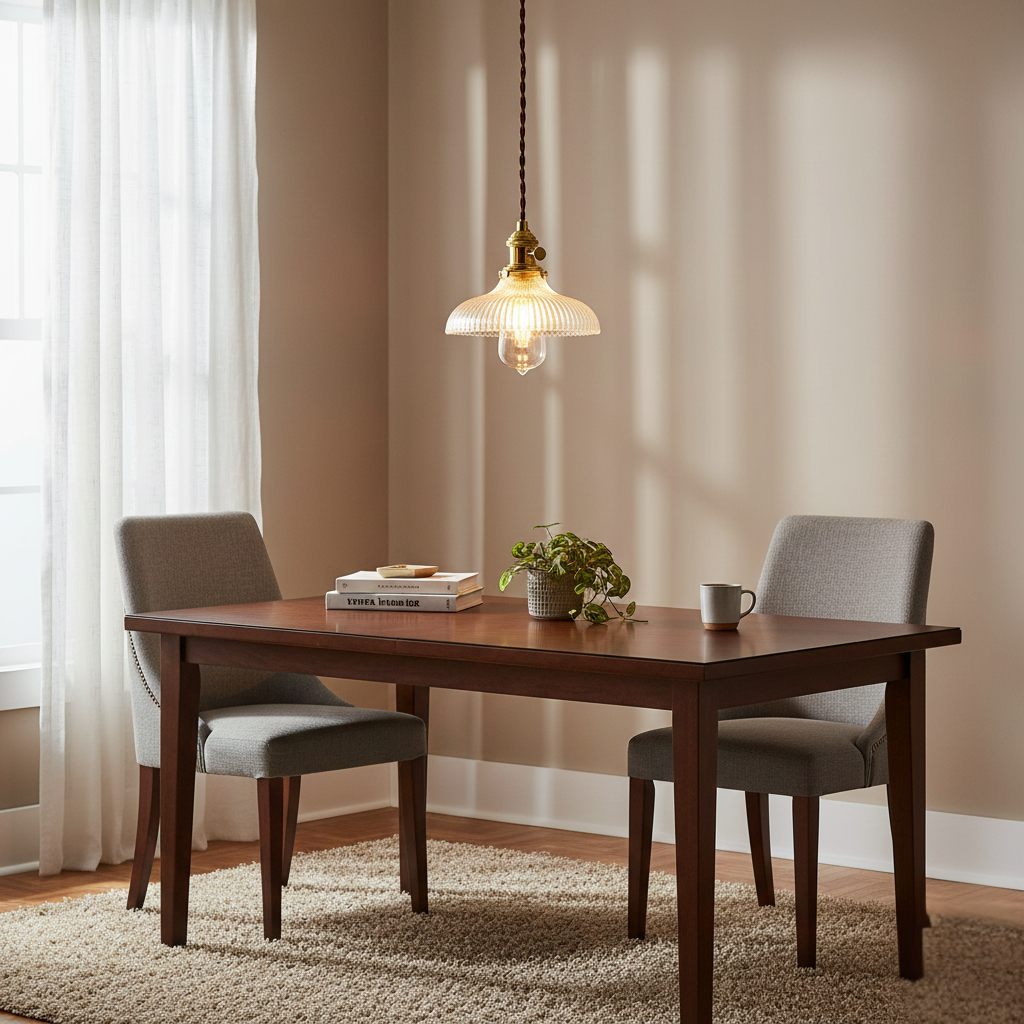 Abat Jour Suspension Verre Clair – Rosava Laiton Doré