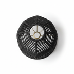 Abat Jour Rotin – Suspension Luminaire Bohème