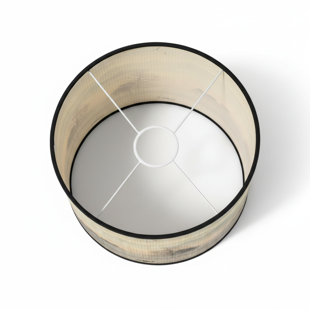 Abat Jour Bambou Shade – Tambour Art Déco