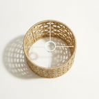 Abat-jour Rotin – Suspension Bohème Tressia