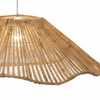 Abat Jour Suspension Japandi – Aura Tressé