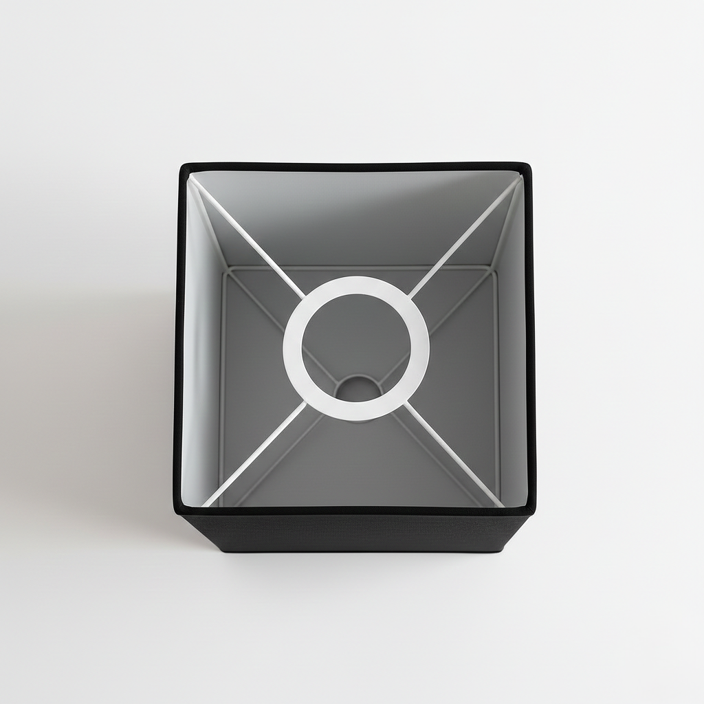 Abat Jour Tissu – Rectangulaire Noctura Noir