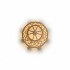 Abat Jour Suspension Macramé En Coton – Luminaire Bohème Yala