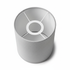 Abat-jour Lin – Cylindre Grisella Gris
