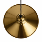 Abat Jour Suspension Métal Laiton – Luminaire Cuisine Moderne