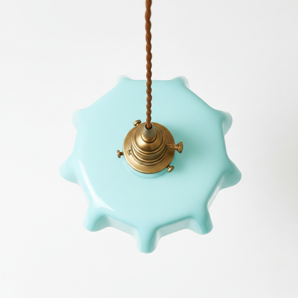 Abat Jour Suspension Verre – Avara Vintage