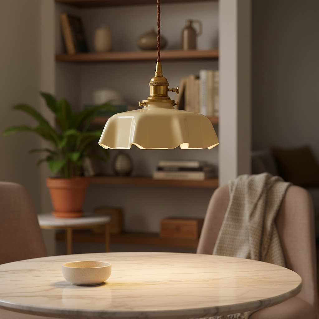 Abat Jour Suspension Verre – Albina Vintage