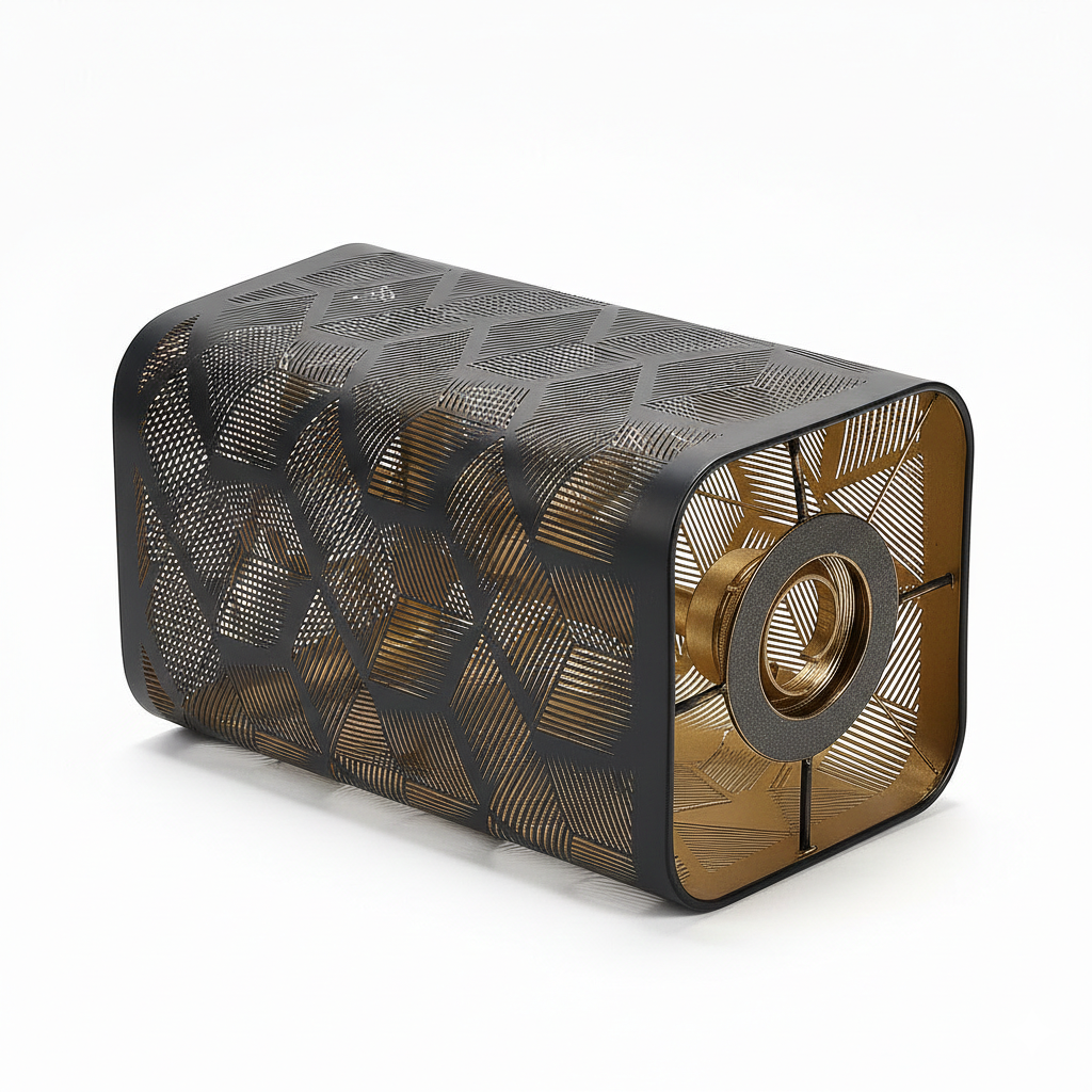 Abat Jour Métal Rectangulaire – Design Industriel