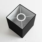 Abat Jour Tissu – Rectangulaire Noctura Noir