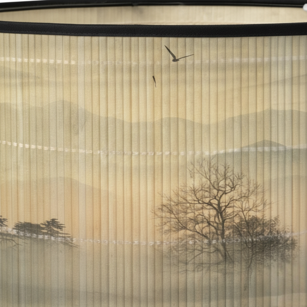 Abat Jour Bambou Shade – Tambour Art Déco