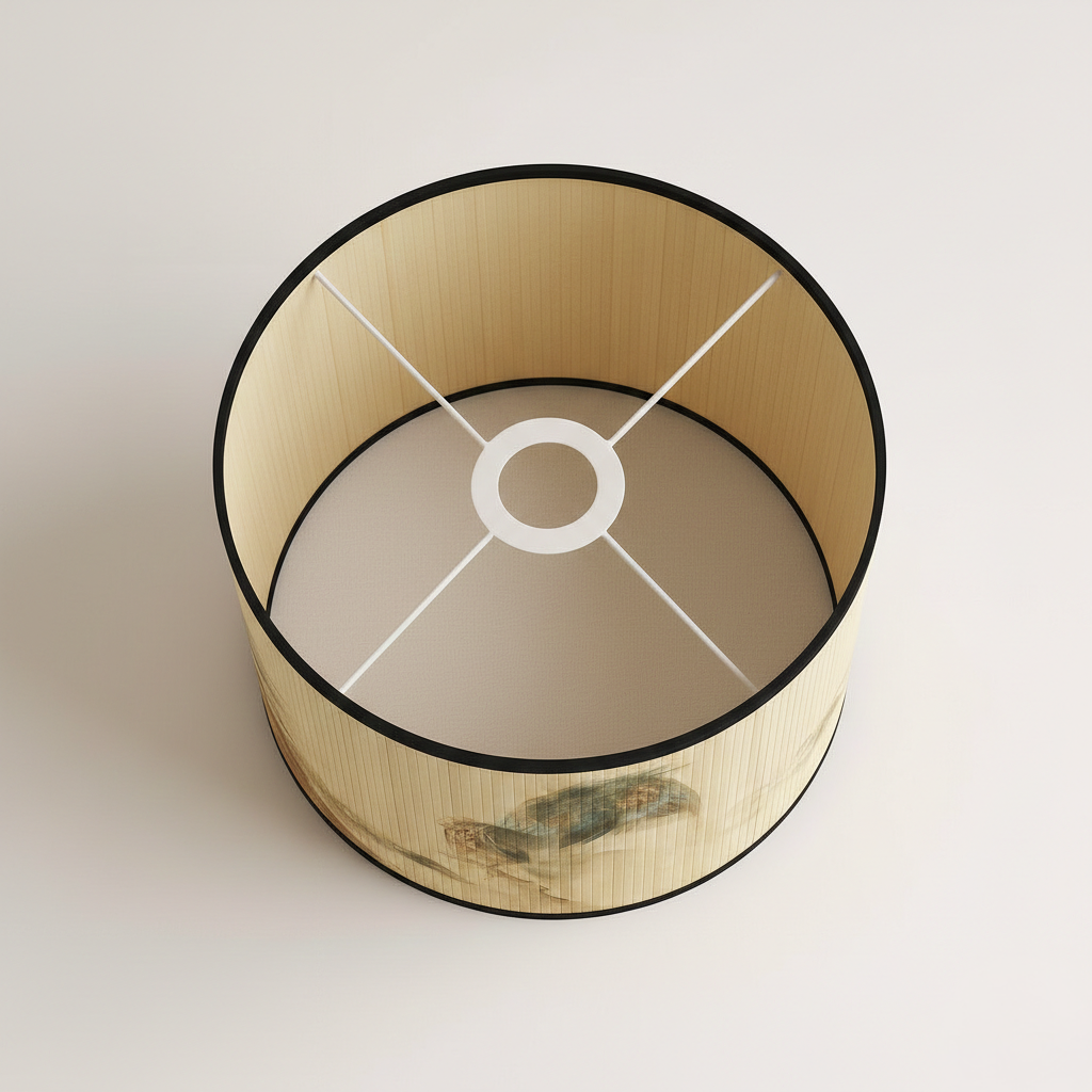 Abat Jour Bambou – Tambour Ether Raffiné