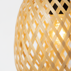 Abat jour Suspension Rotin – Luminaire bohème novaris