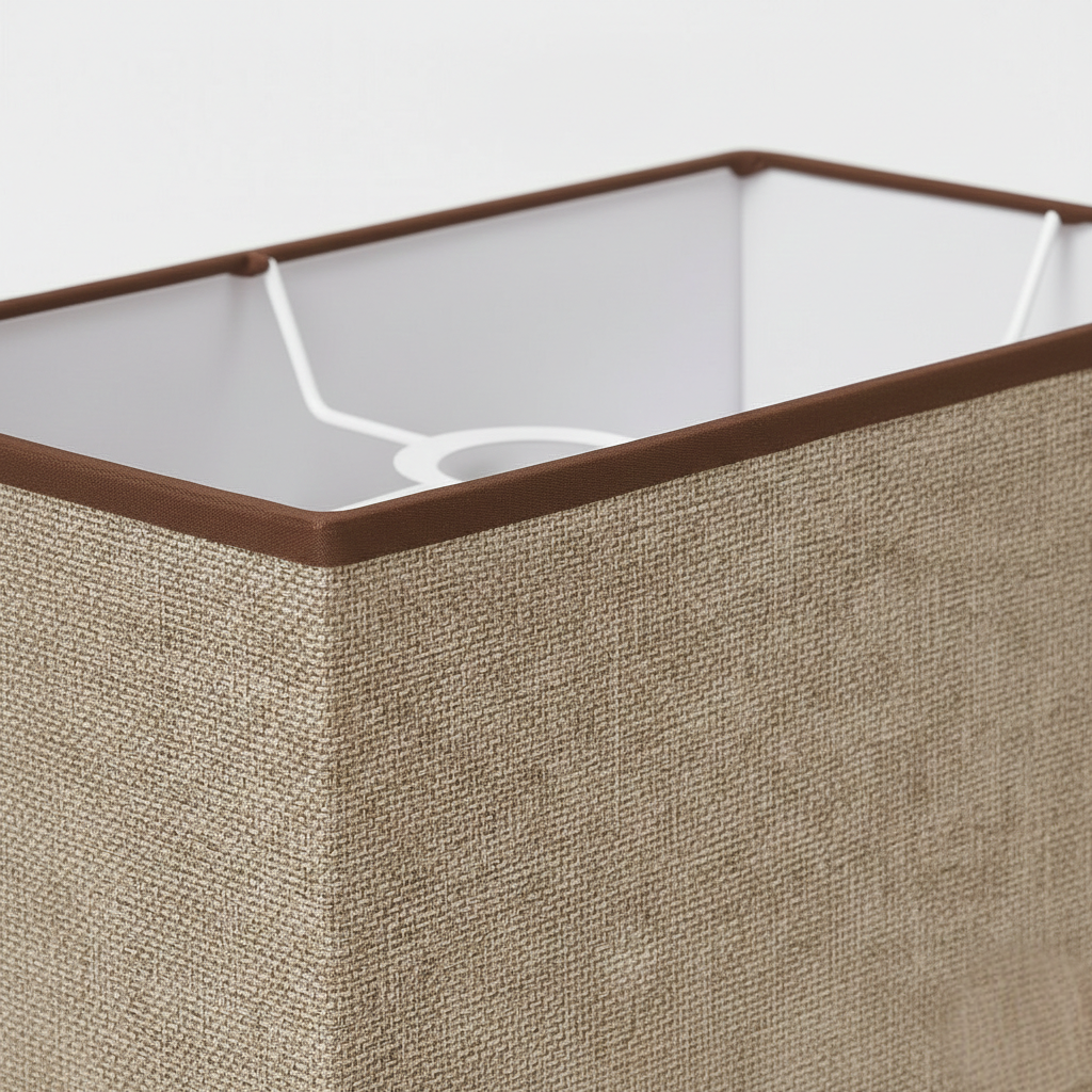 Abat Jour Rectangle Lin – Nivea Moderne