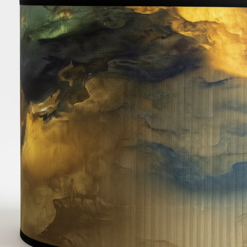 Abat Jour Bambou Aurore – Tambour Art Déco