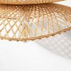 Abat Jour Suspension Rotin Virela – Grand Luminaire Bohème