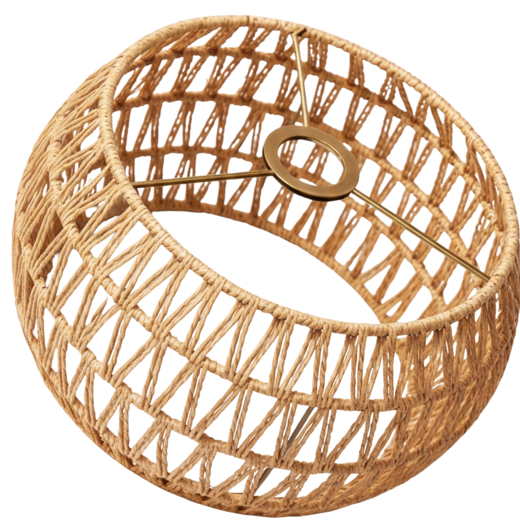 Abat Jour Suspension Rotin – Riva Japandi