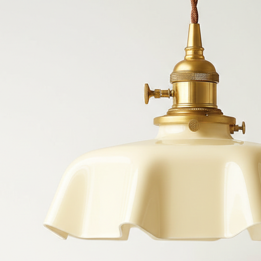 Abat Jour Suspension Verre – Albina Vintage