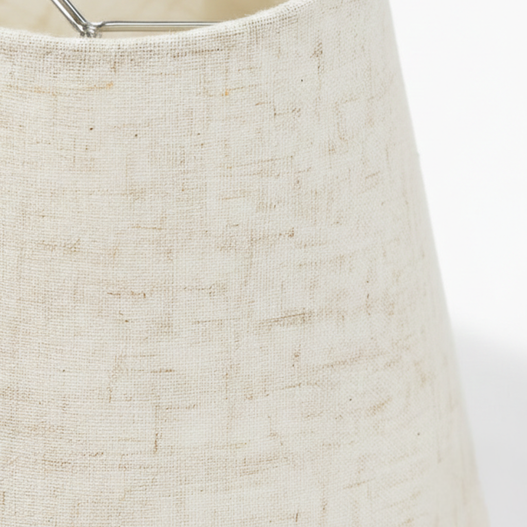 Abat Jour Conique Beige – Lot de 2