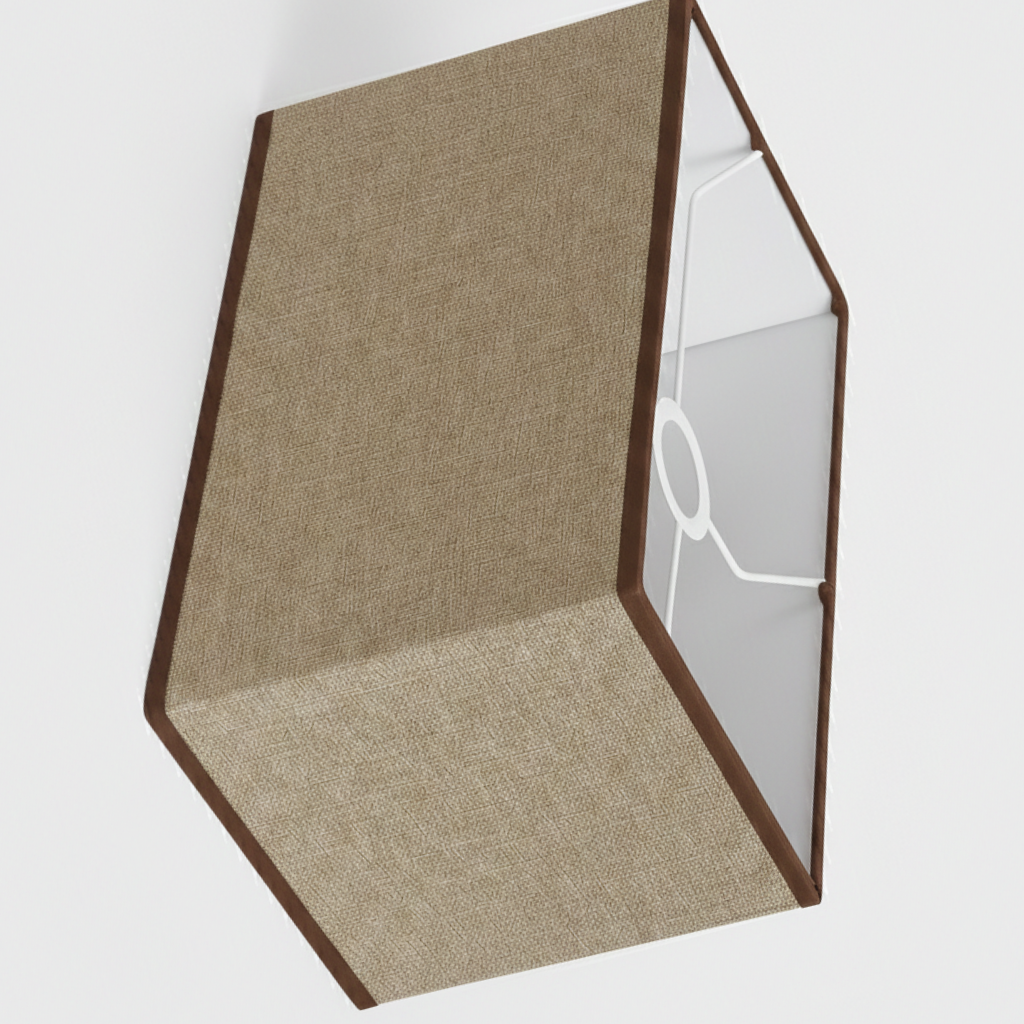 Abat Jour Rectangle Lin – Nivea Moderne