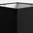 Abat Jour Tissu – Rectangulaire Noctura Noir