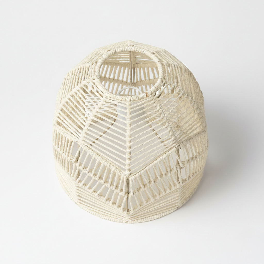 Abat Jour Suspension Rotin – Style Bohème Naturel