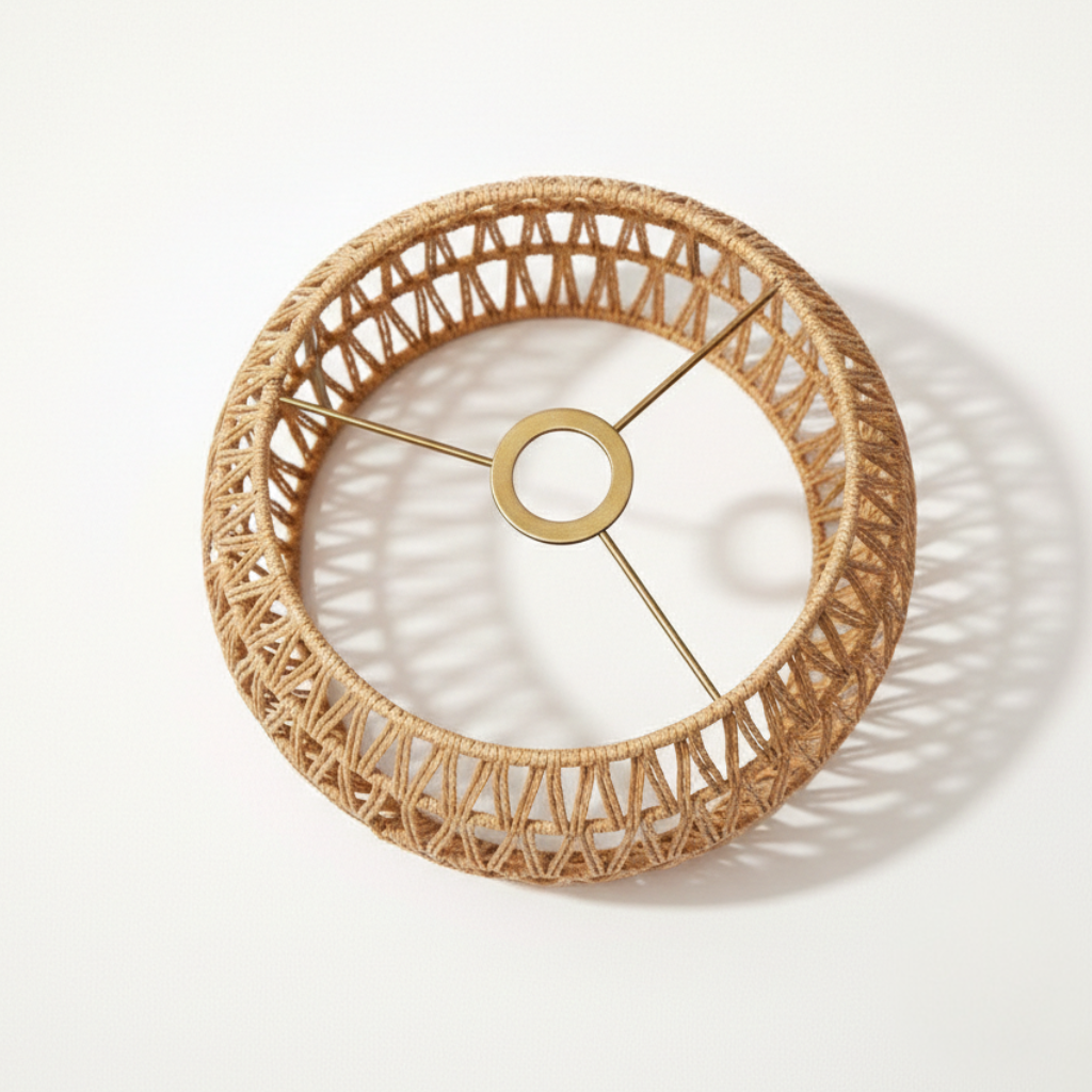 Abat Jour Suspension Rotin – Riva Japandi