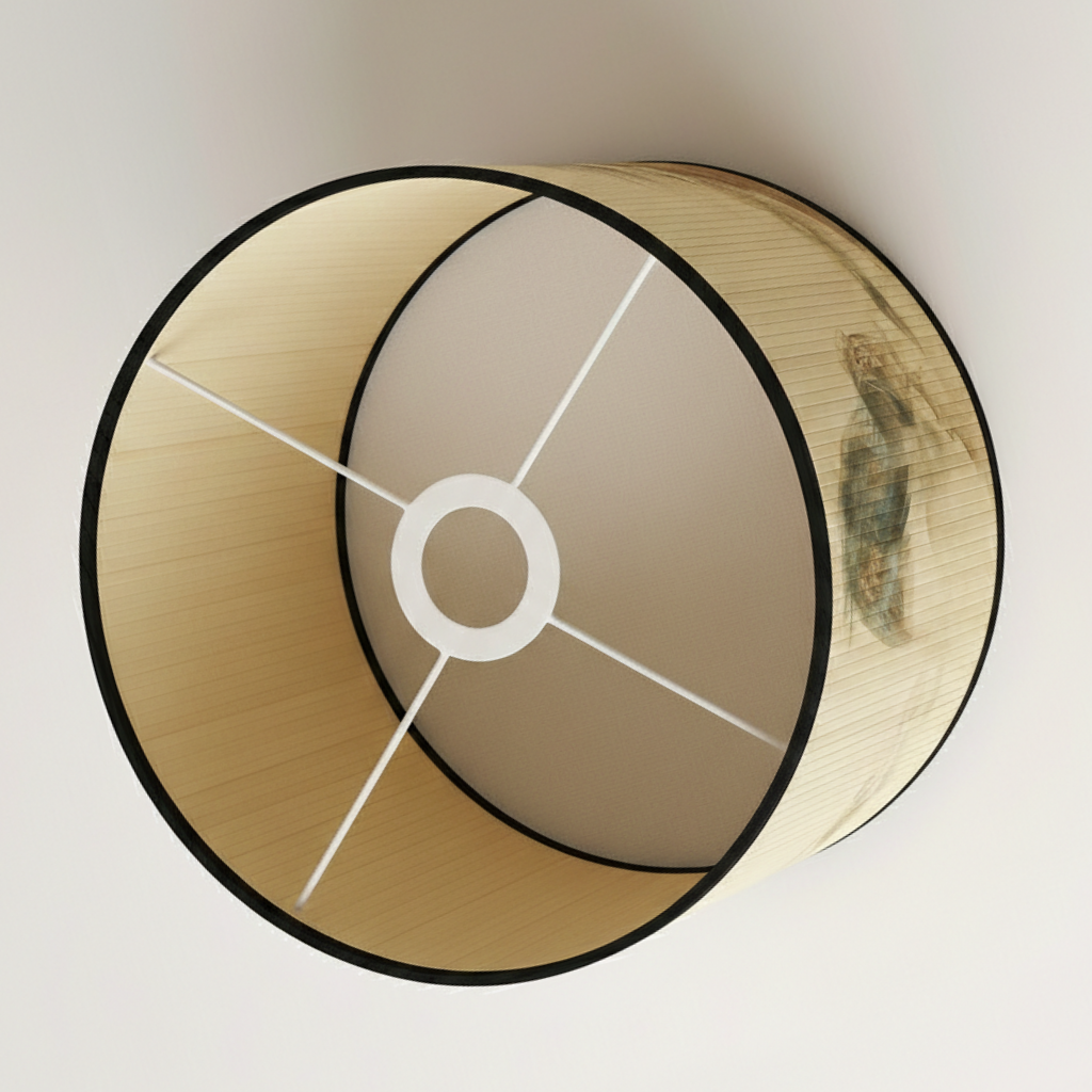 Abat Jour Bambou – Tambour Ether Raffiné