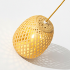 Abat jour Suspension Rotin – Luminaire bohème novaris