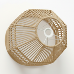 Abat Jour Rotin – Suspension Bohème Naturel
