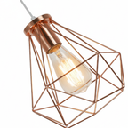 Abat Jour Suspension Métal – Aurea Cuivré