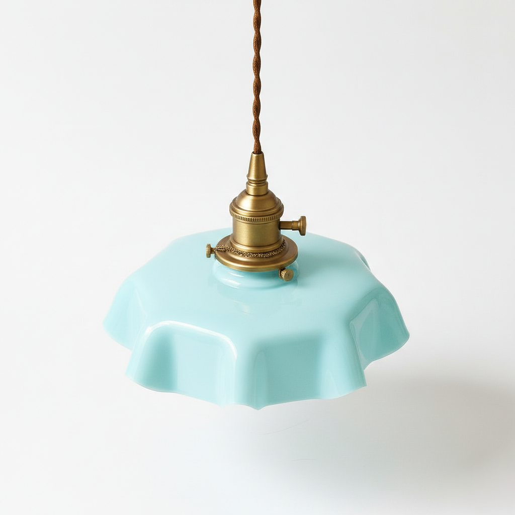 Abat Jour Suspension Verre – Avara Vintage