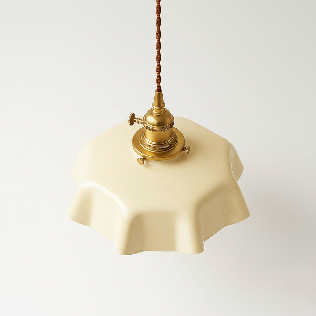 Abat Jour Suspension Verre – Albina Vintage