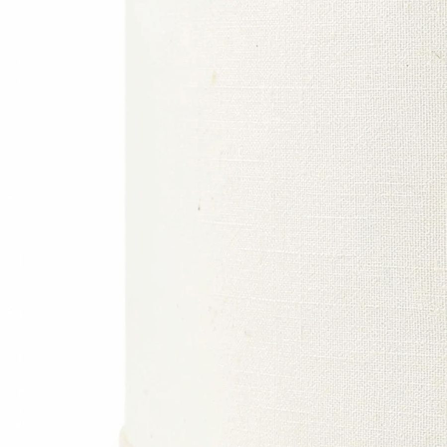 Abat-jour en tissu Blanc