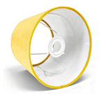 Abat-jour tissu de Velours Conique