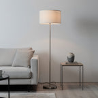 Abat-jour en tissu Blanc