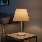 Abat-jour Conique en Tissu