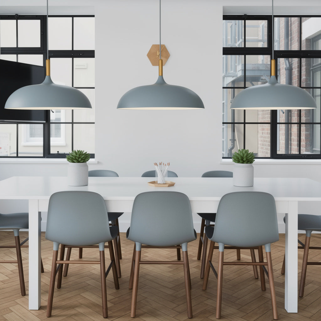 Abat jour en Suspension de couleur