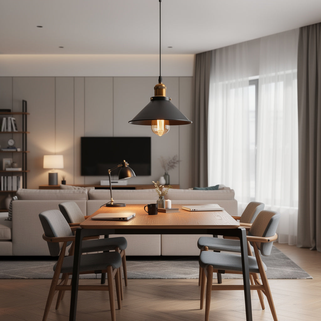 Abat jour Suspension Vintage Industrielle