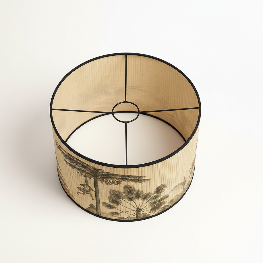 Abat Jour Bambou Jungle – Tambour Monkey